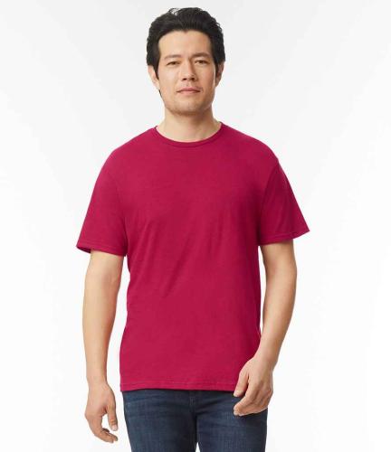 Gildan SoftStyle T - Ant. cherry red - L